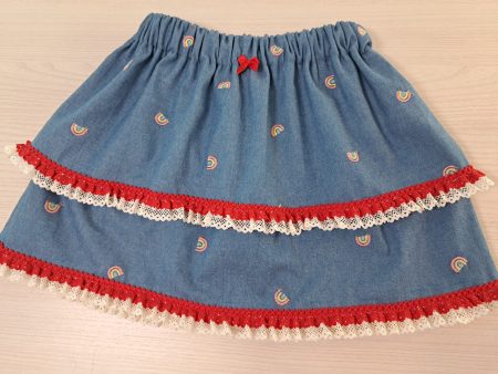 VESTIDO doble capa de NIÑA Sin patrón TODAS LAS TALLAS