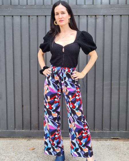 como coser un pantalón patrón