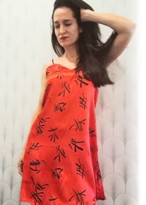 Vestido lencero Aurora