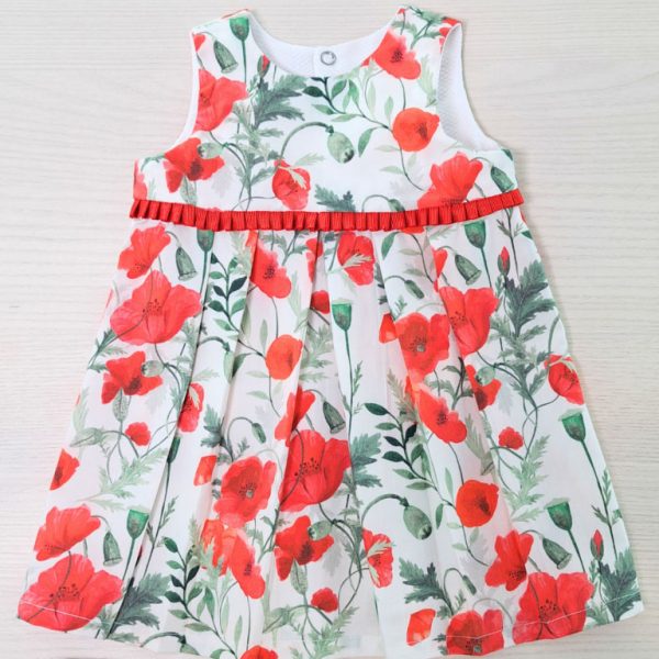 Patrón Vestido Plisado de Bebé | 0-24 Meses | GRATIS | Tutorial en YouTube