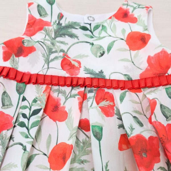 Patrón Vestido Plisado de Bebé | 0-24 Meses | GRATIS | Tutorial en YouTube