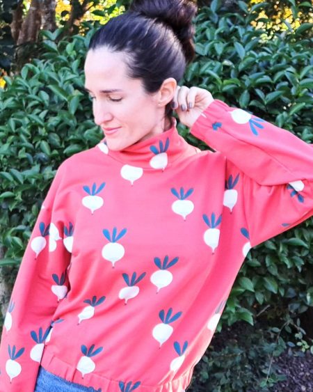 Sudadera cuello tortuga