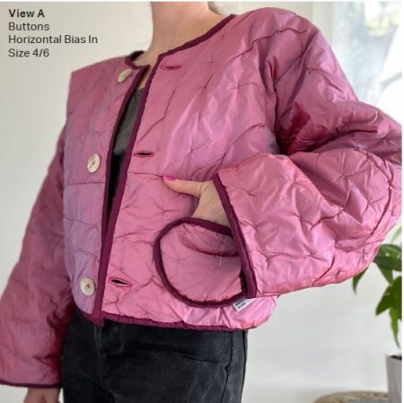 Tutorial para coser tu propia Bog Jacket DIY. Guía completa con patrón gratuito y costura sencilla para principiantes.