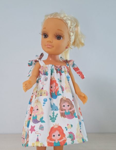 VESTIDO DE NIÑA Y MUÑECA A JUEGO