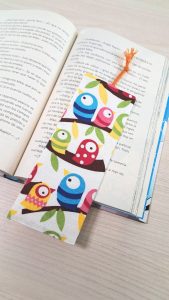 MARCAPÁGINAS DE TELA