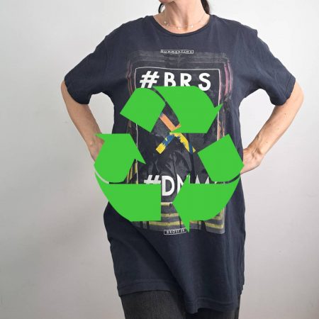 Reciclando esta camiseta de mi marido