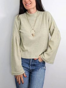 Jersey mangas campanadas