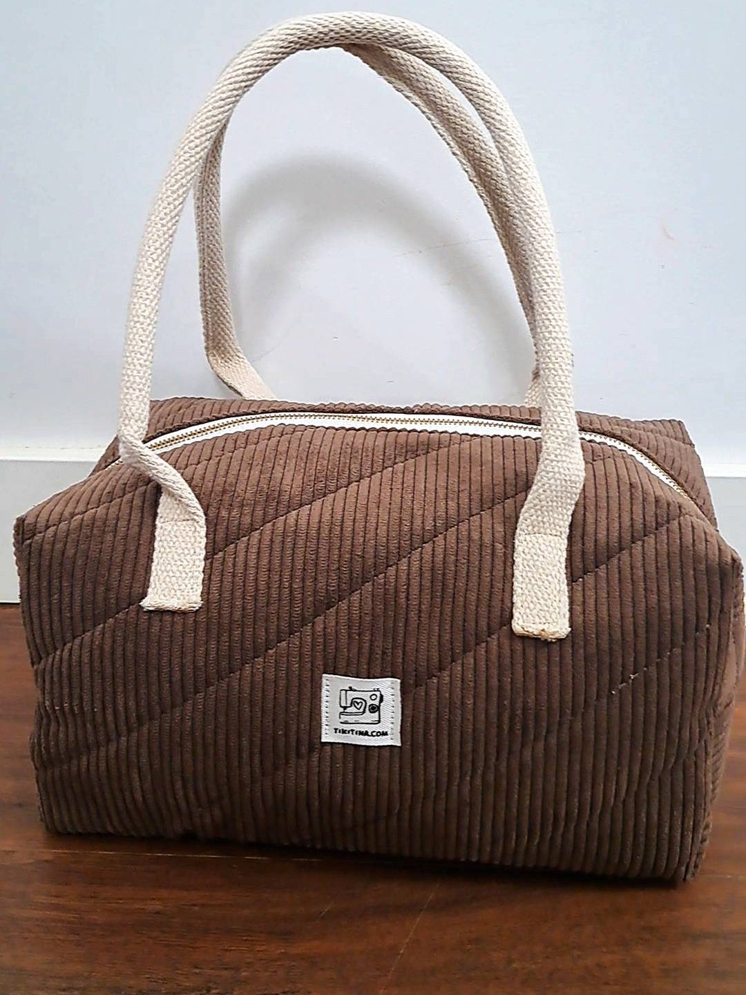 bolso boxy acolchado