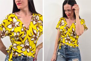 Blusa cruzada Lupita